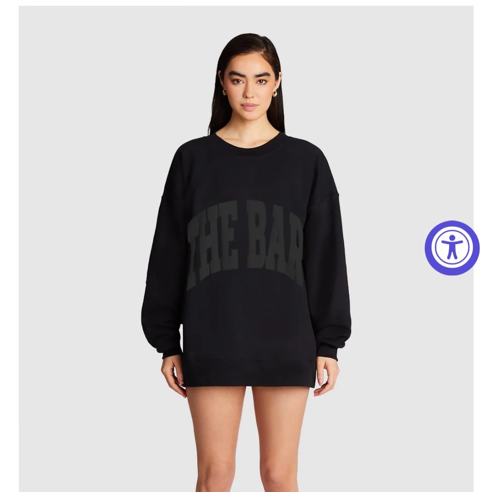 The Bar Black Sweater